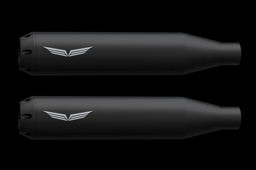 V2 Endtöpfe Black Pearl 